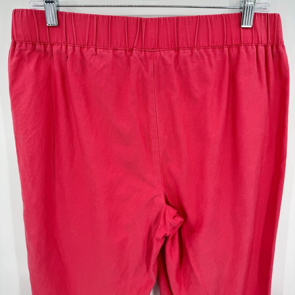 Talbots Washed Red Pull On Drawstring Cuffed Cott… - image 5